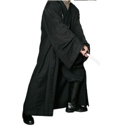 Мантия плащ джедая Звездные войны Jedi Knight черная